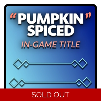 Pumpkin Spiced Title